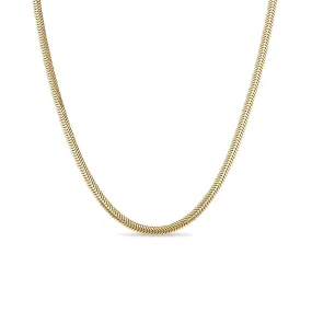 14k Gold Small Snake Chain Necklace