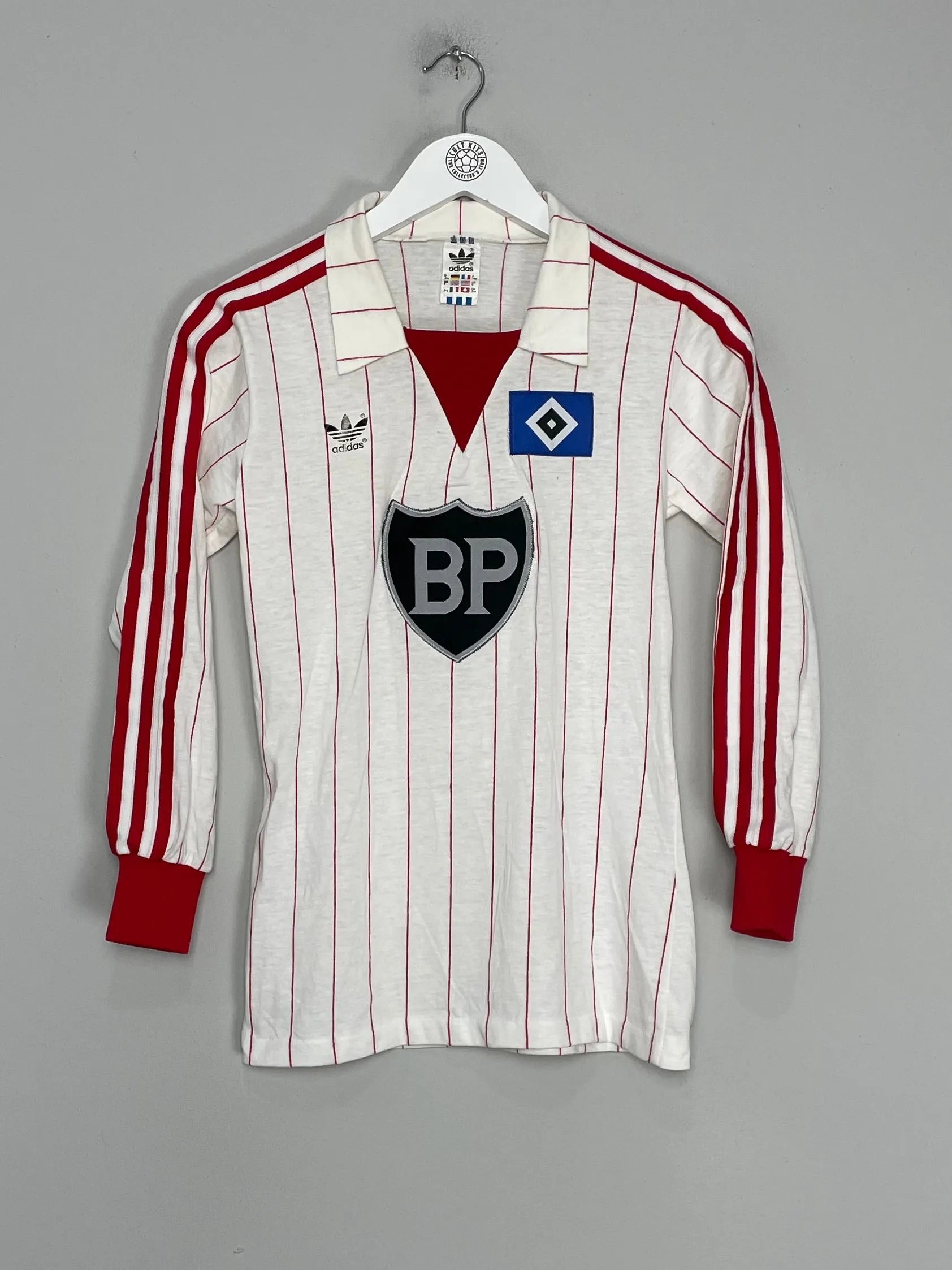 1981/83 HAMBURG L/S HOME SHIRT (S) ADIDAS