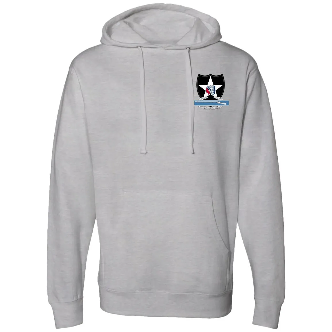 2nd Infantry CIB Midweight Hooded Sweatshirt