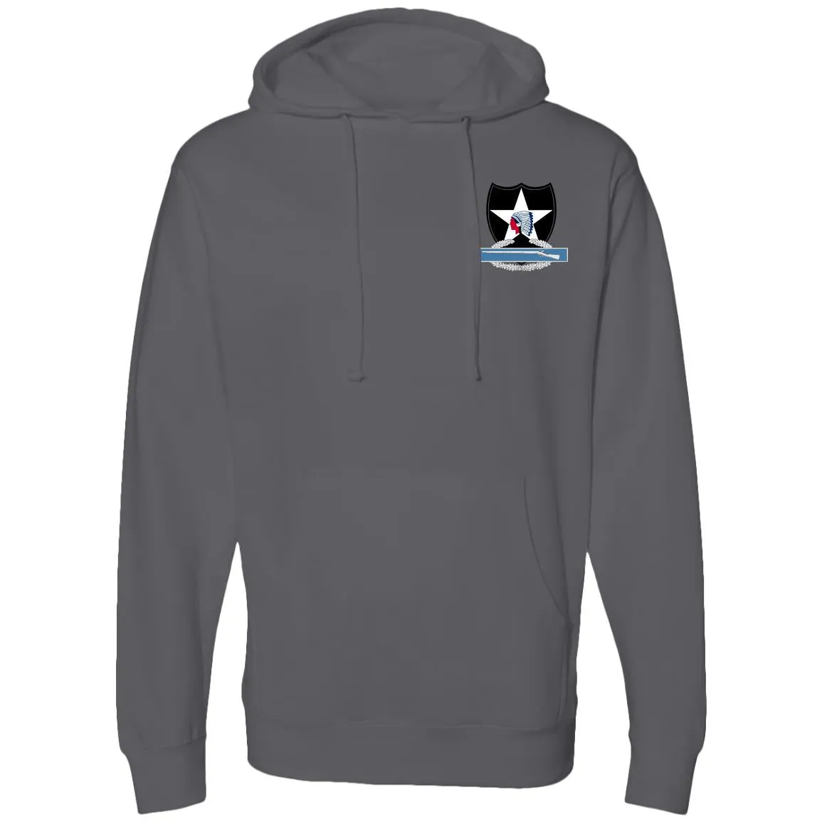 2nd Infantry CIB Midweight Hooded Sweatshirt