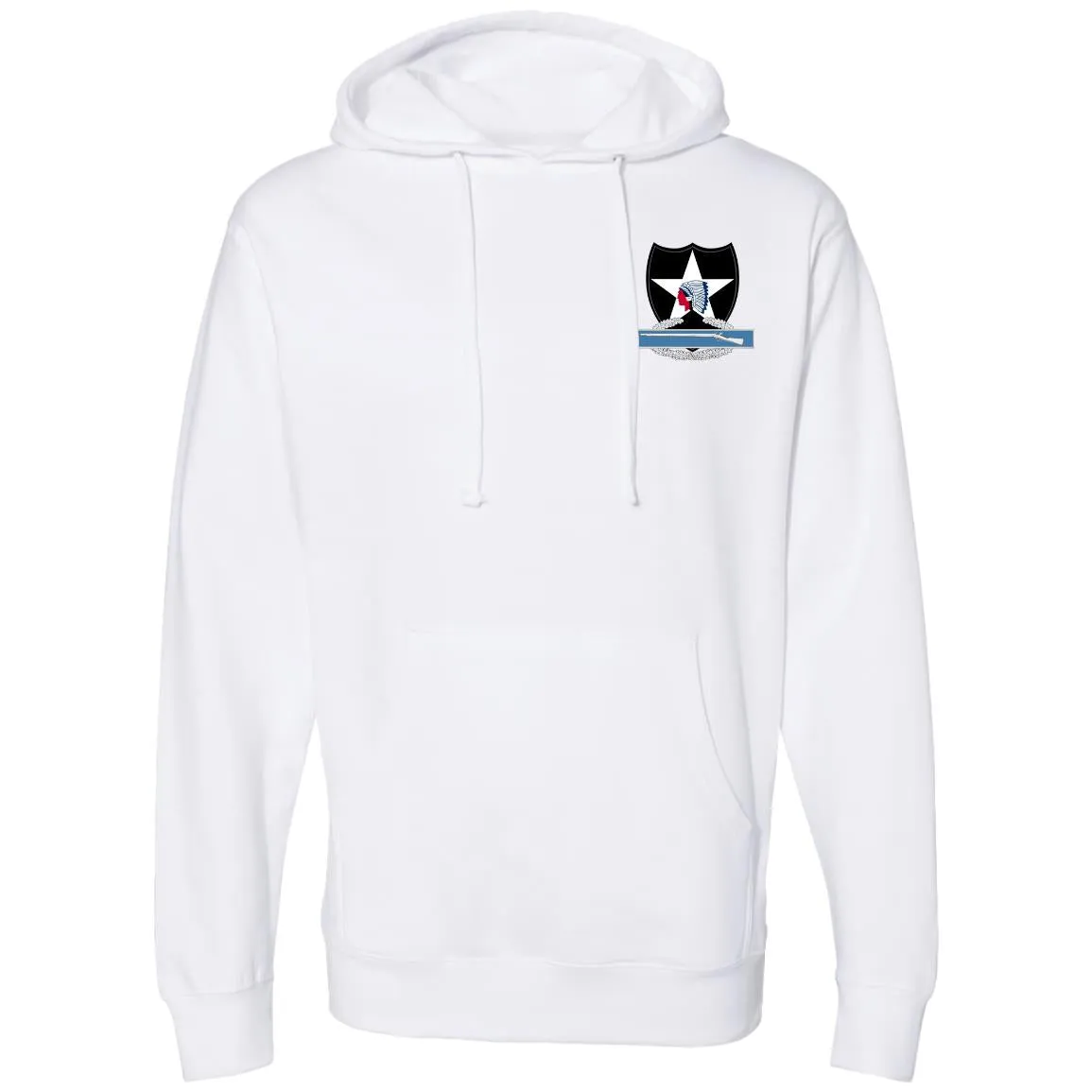 2nd Infantry CIB Midweight Hooded Sweatshirt