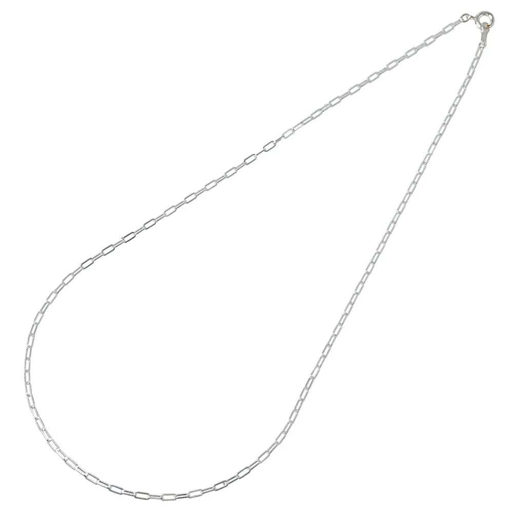 925 Silver Oval Chain  Necklace