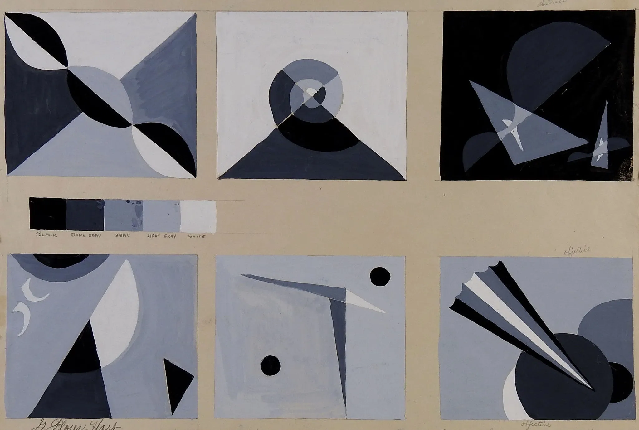 Abstract Studies Painting