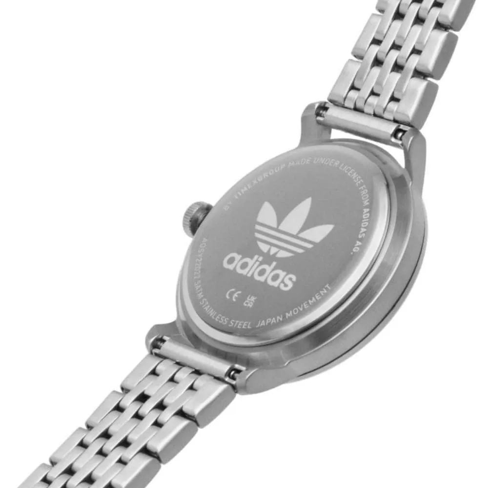 ADIDAS AOSY22022 SILVER STAINLESS STEEL UNISEX WATCH