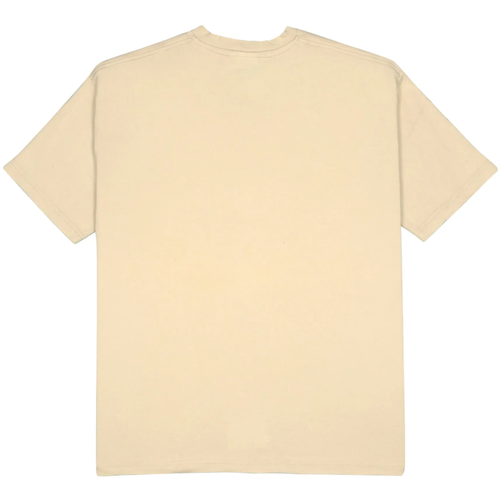 Adidas Cream Three Stripe T-shirt