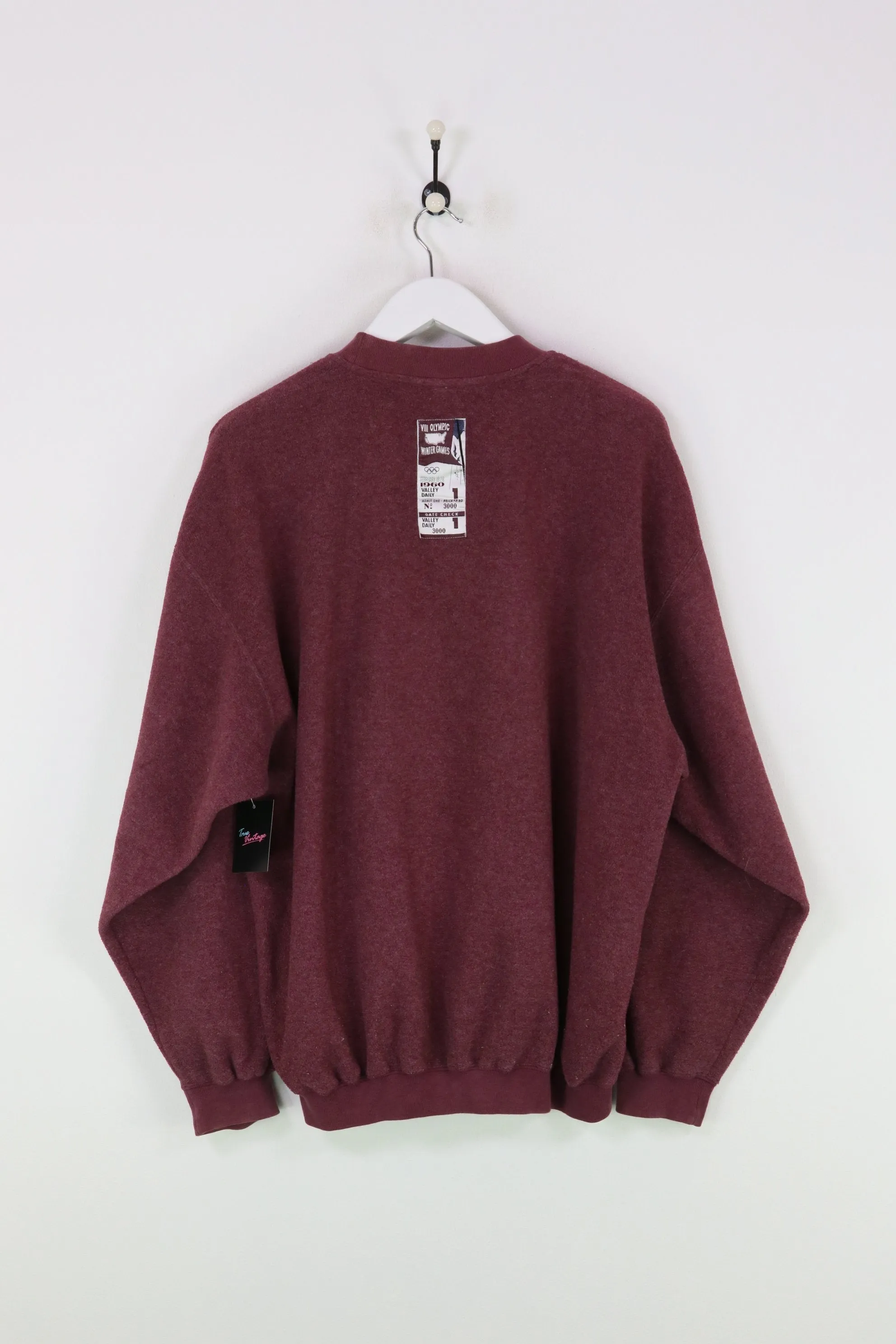 Adidas Olympics Fleece Burgundy XXL