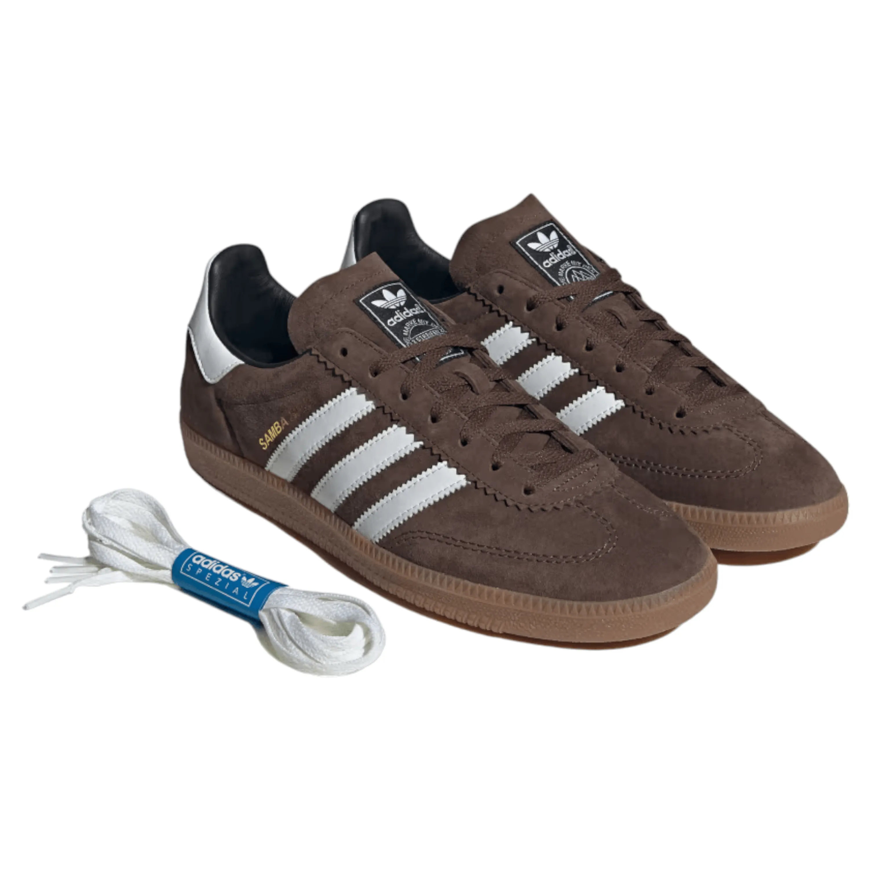 ADIDAS SAMBA DECO SPZL BROWN CLOUD WHITE