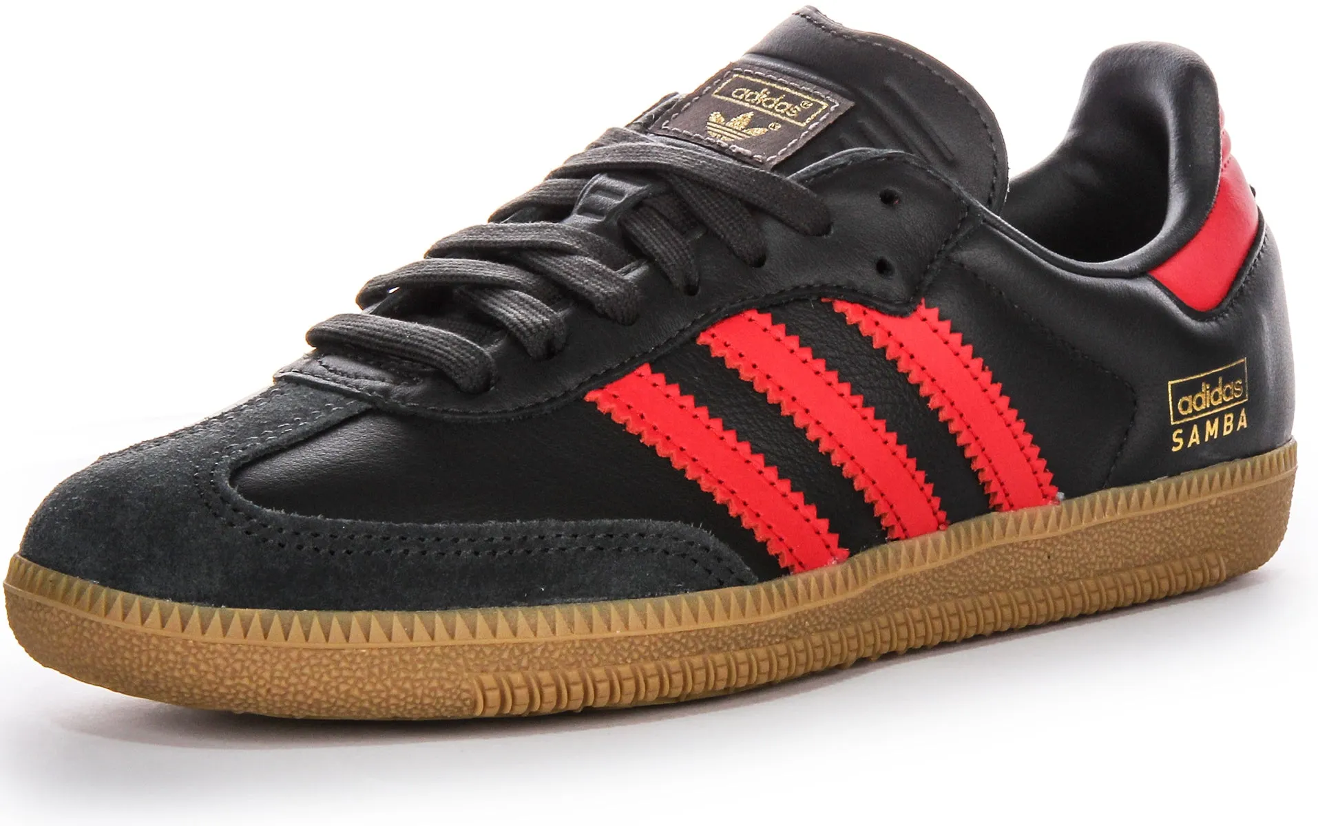 Adidas Samba OG In Black Red For Men