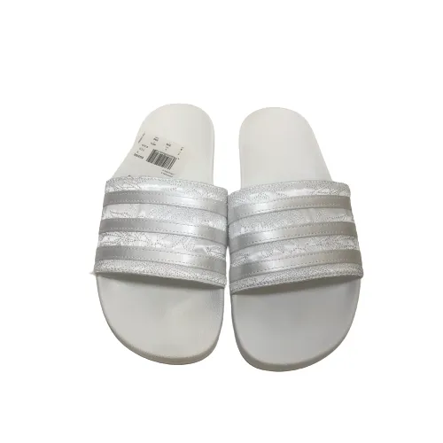 Adidas White Adilette Slides | Brand New |