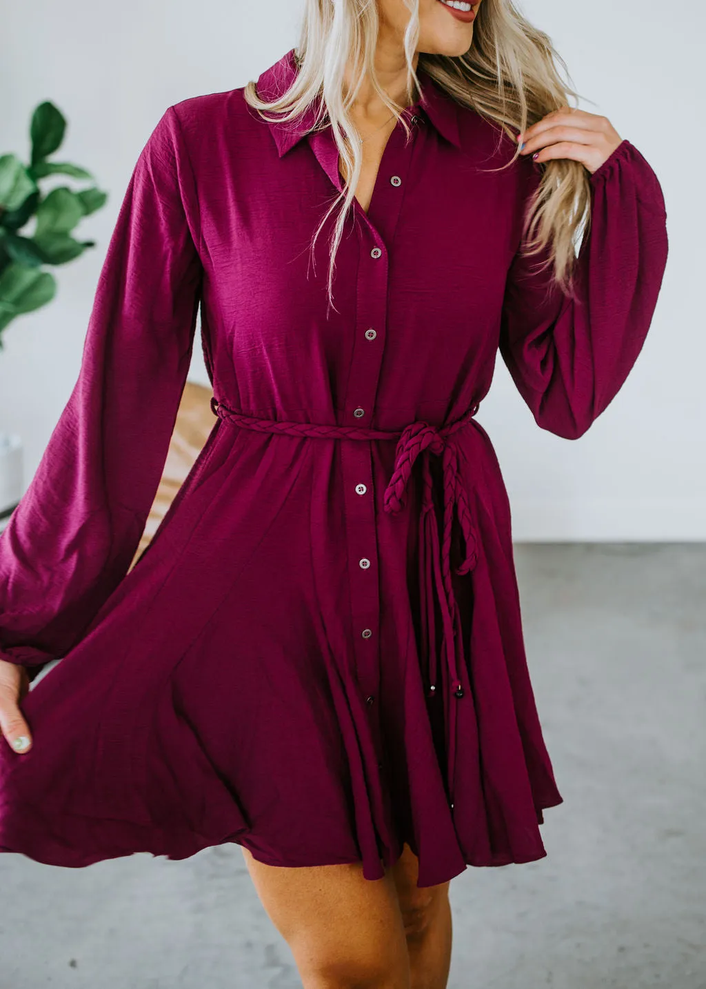 Alivia Button Down Dress