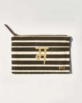 Alphabet M Pouch