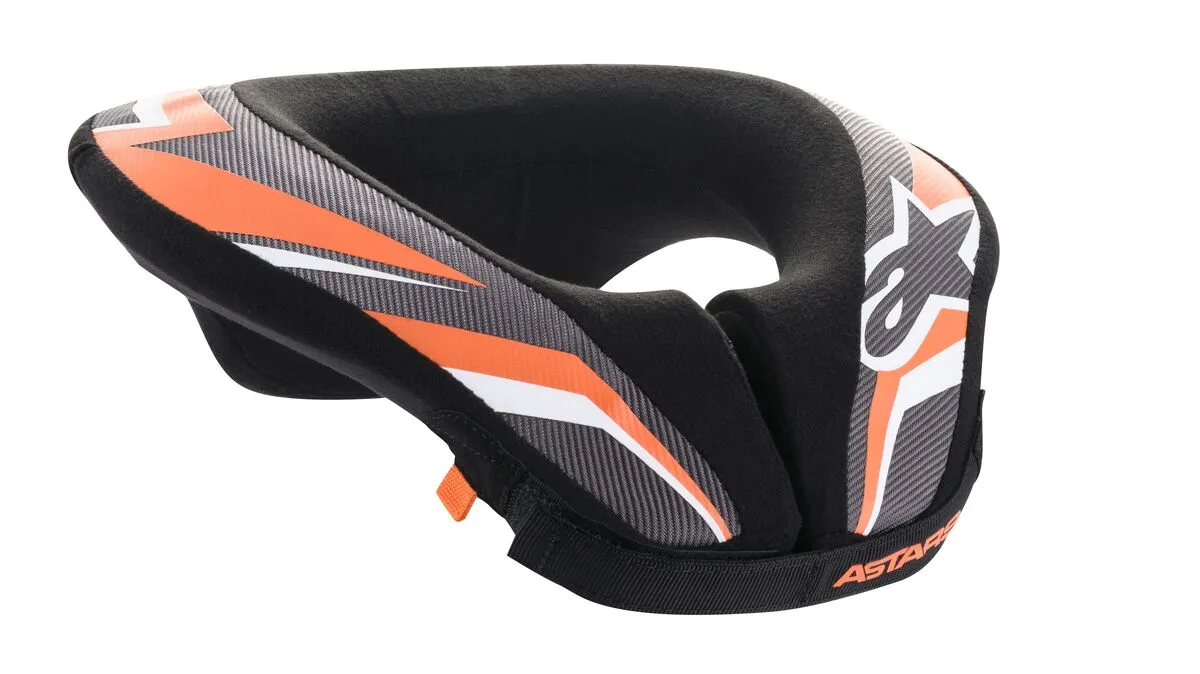 Alpinestars Kids Orange Neck Collar Roll