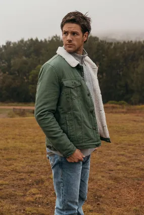 Amherst Mens Jacket - Cactus Green