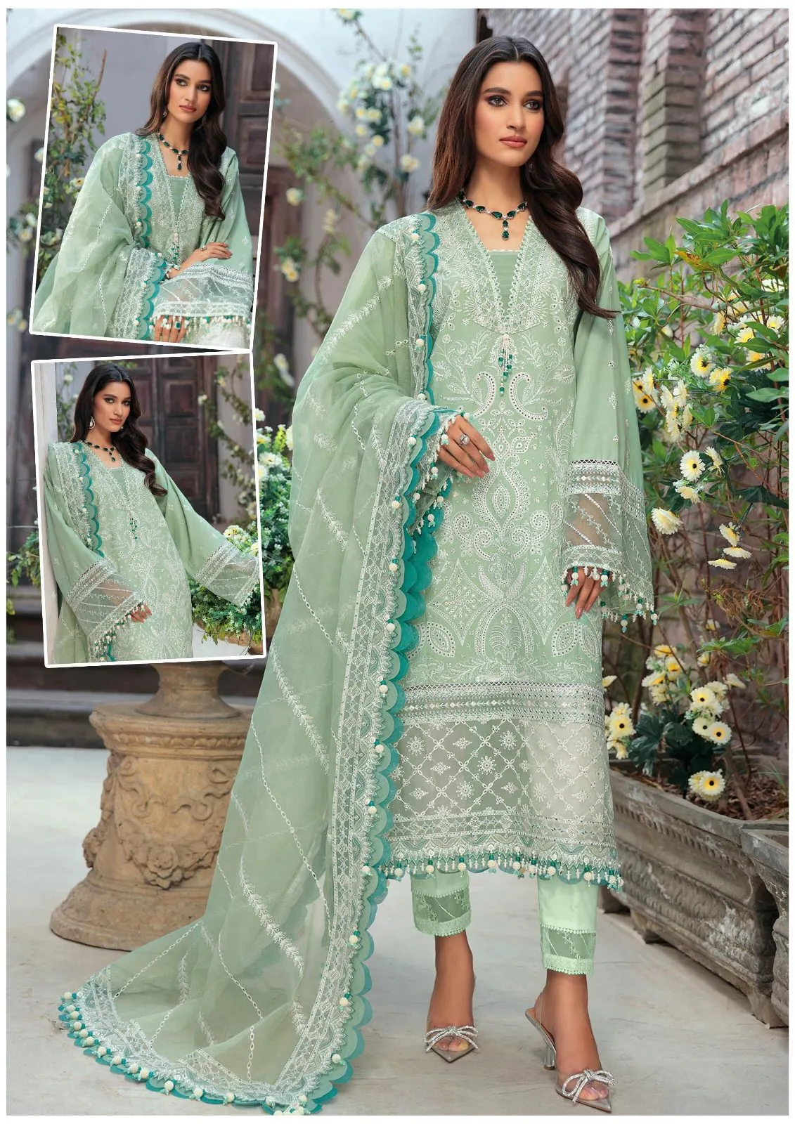 Anaya Cotton Suit