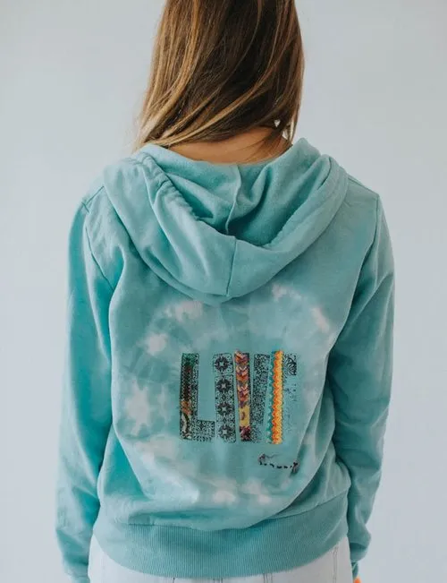 Aqua Hoddie