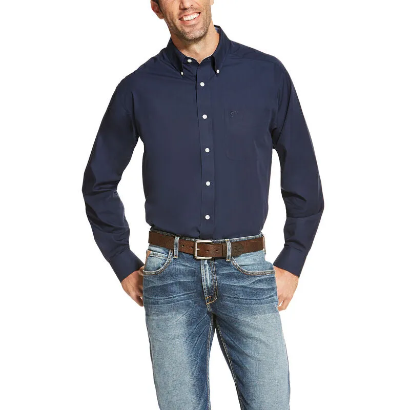 Ariat Wrinkle Free Solid Shirt Style 10020330