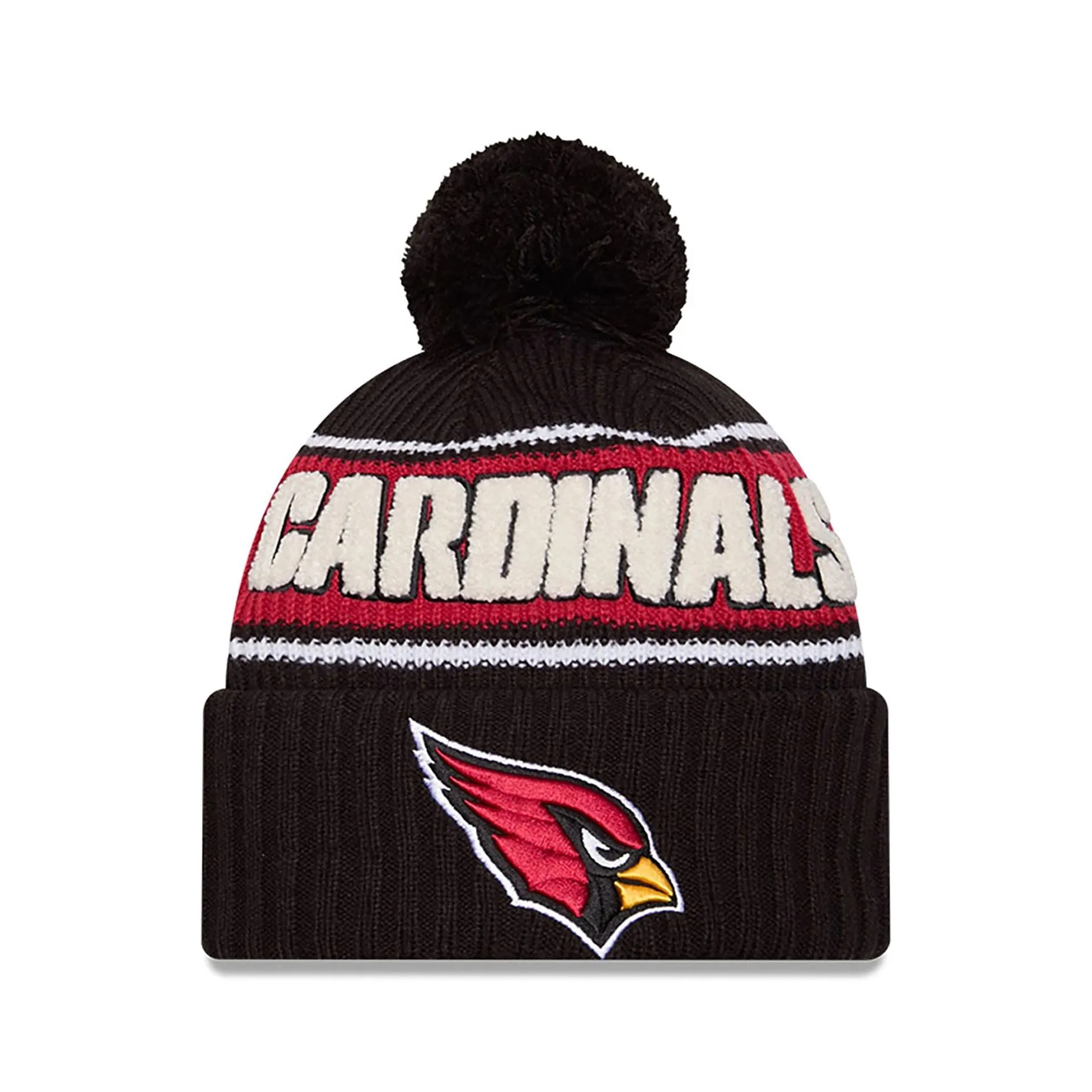 Arizona Cardinals NFL Sideline 2024 Black Sport Knit Beanie Hat