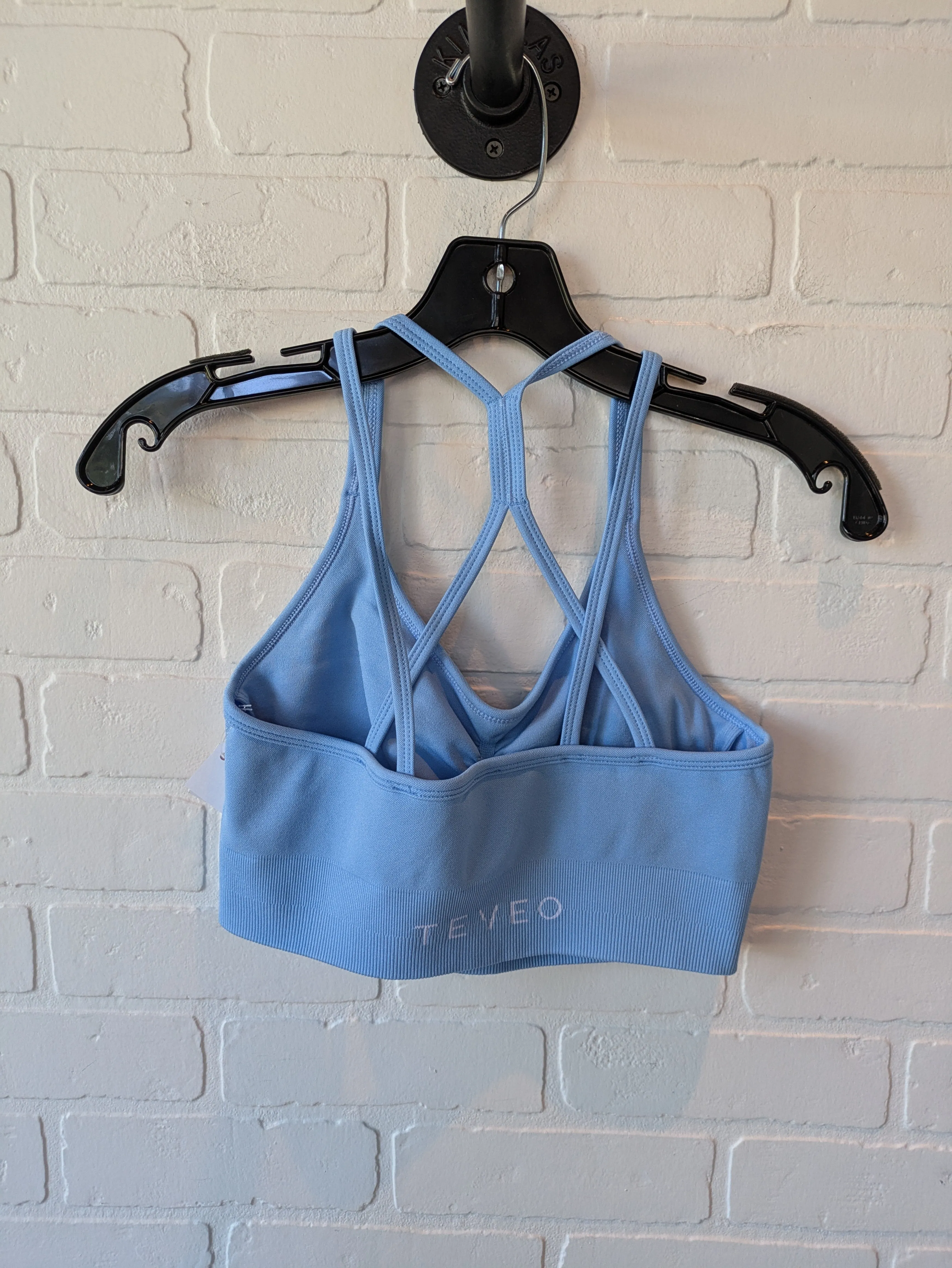 Athletic Bra By Clothes Mentor In Blue, Size: Large