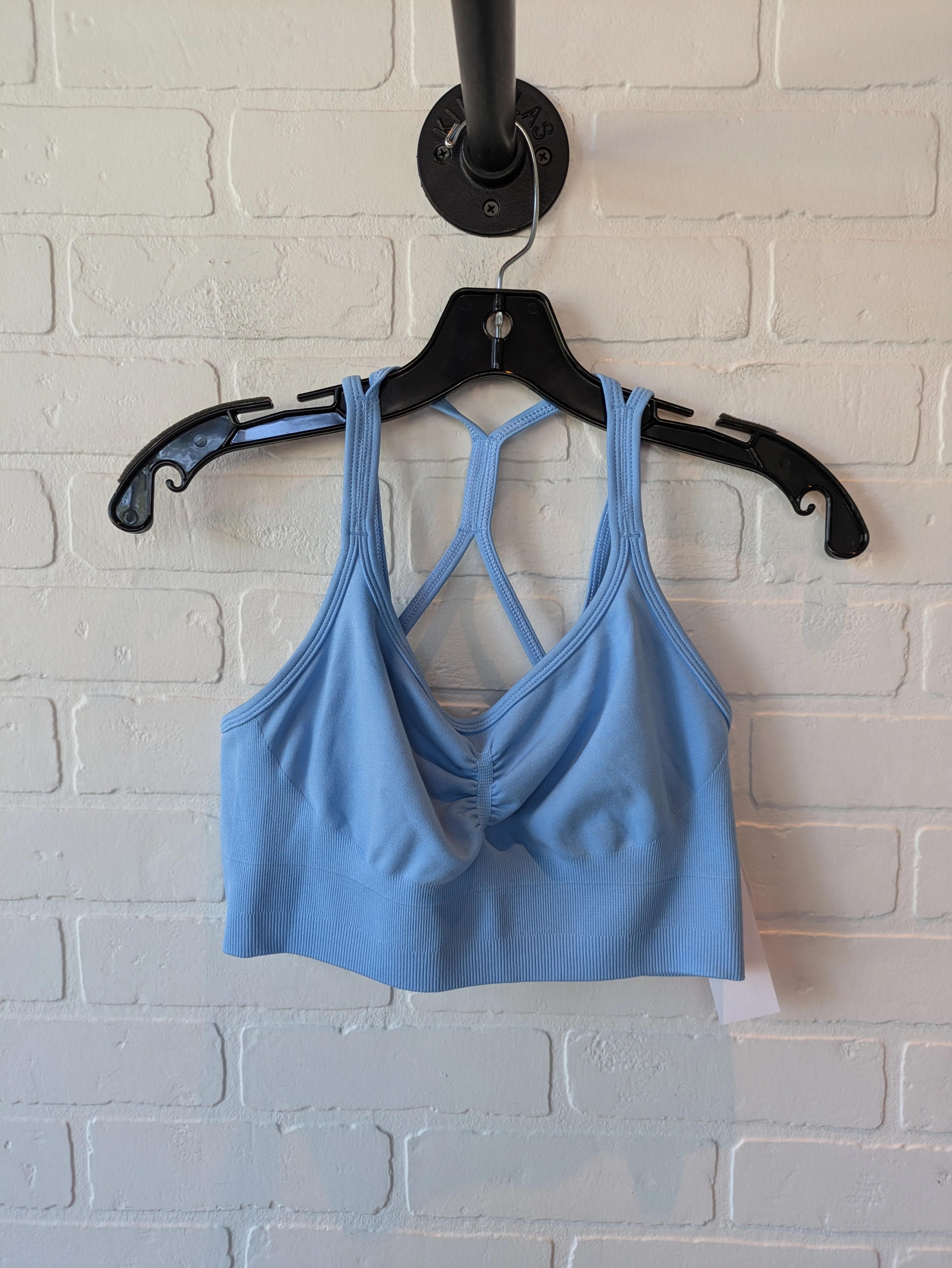 Athletic Bra By Clothes Mentor In Blue, Size: Large