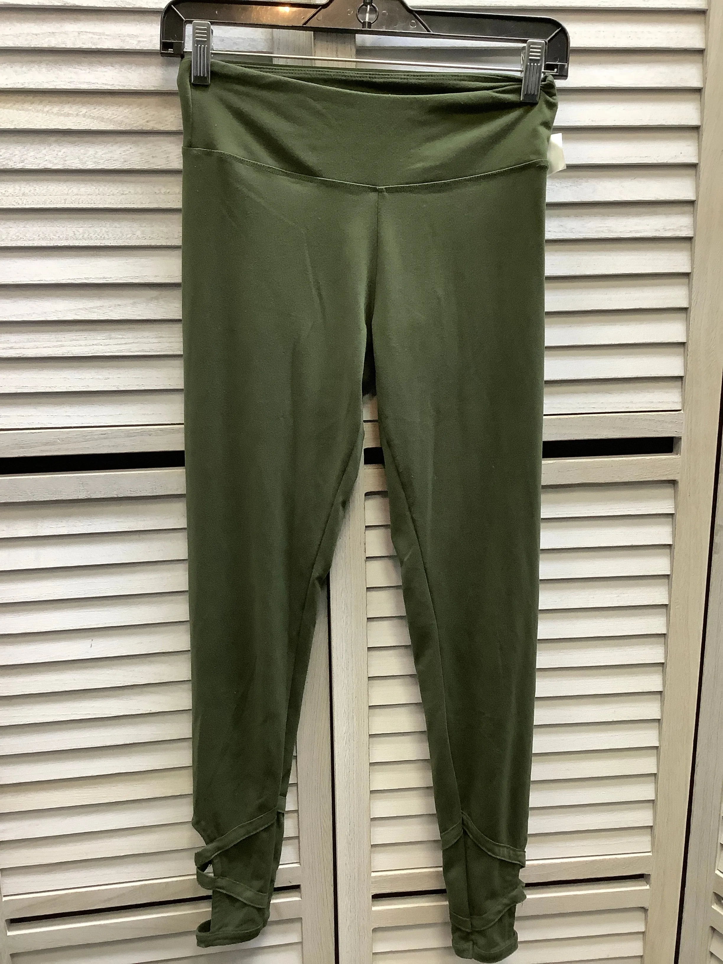 Athletic Leggings By Clothes Mentor In Olive, Size: L