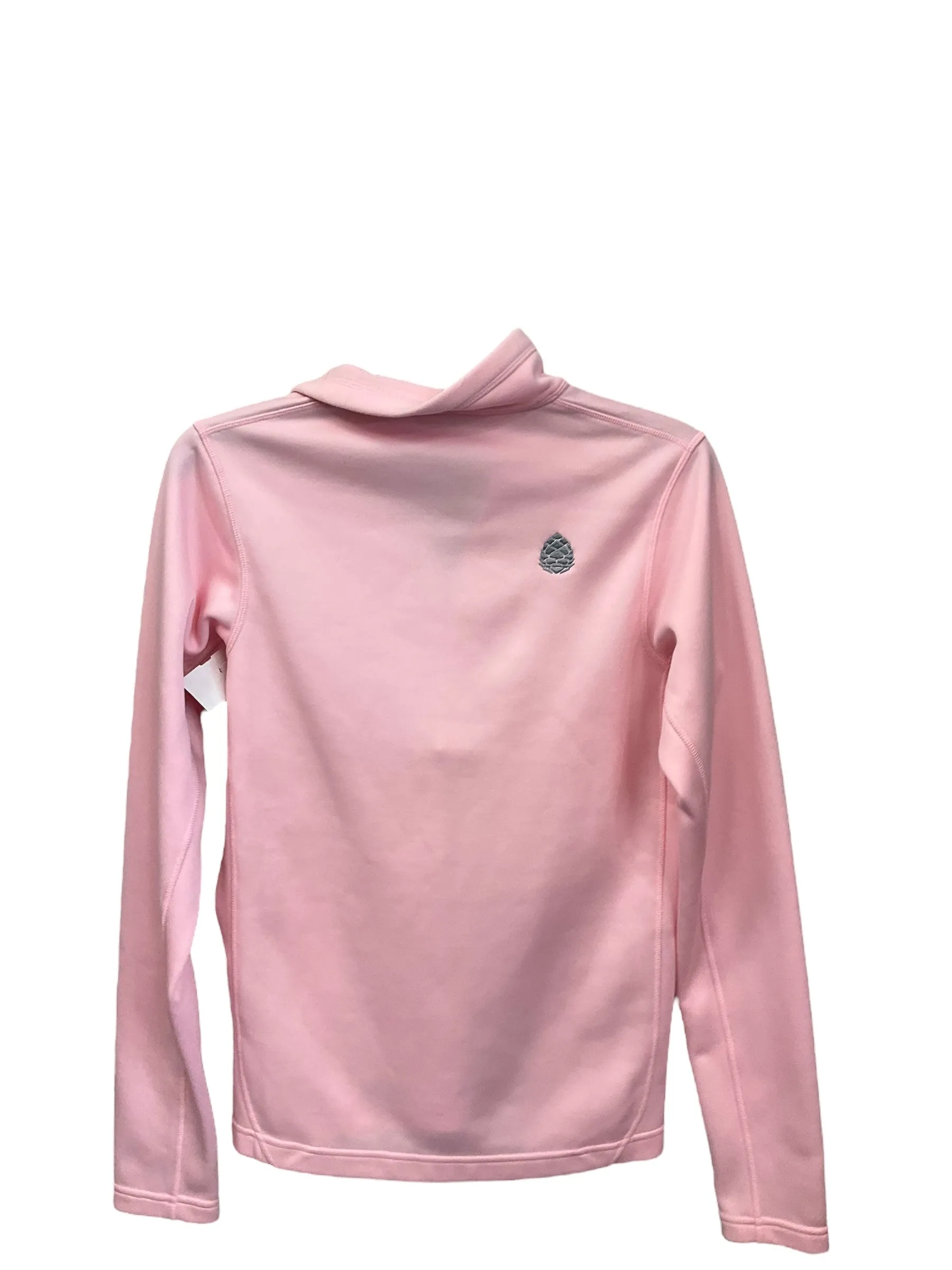 Athletic Top Long Sleeve Collar By Clothes Mentor In Pink, Size: S