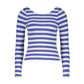 Audrey - Rash guard Stripe Blue