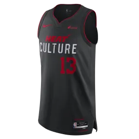 Bam Adebayo Nike HEAT Culture Authentic Jersey