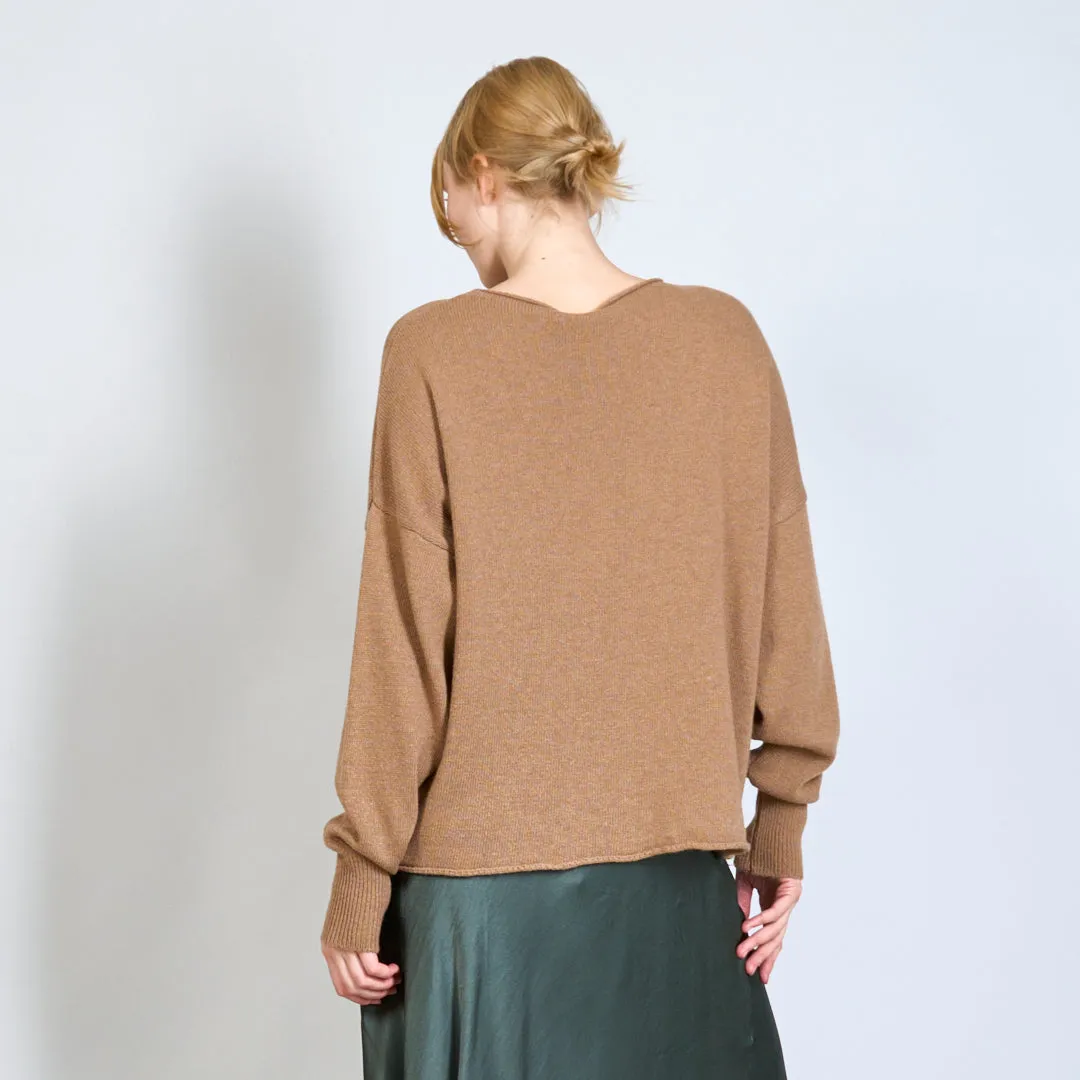 Basic longsleeve sweater wholesale