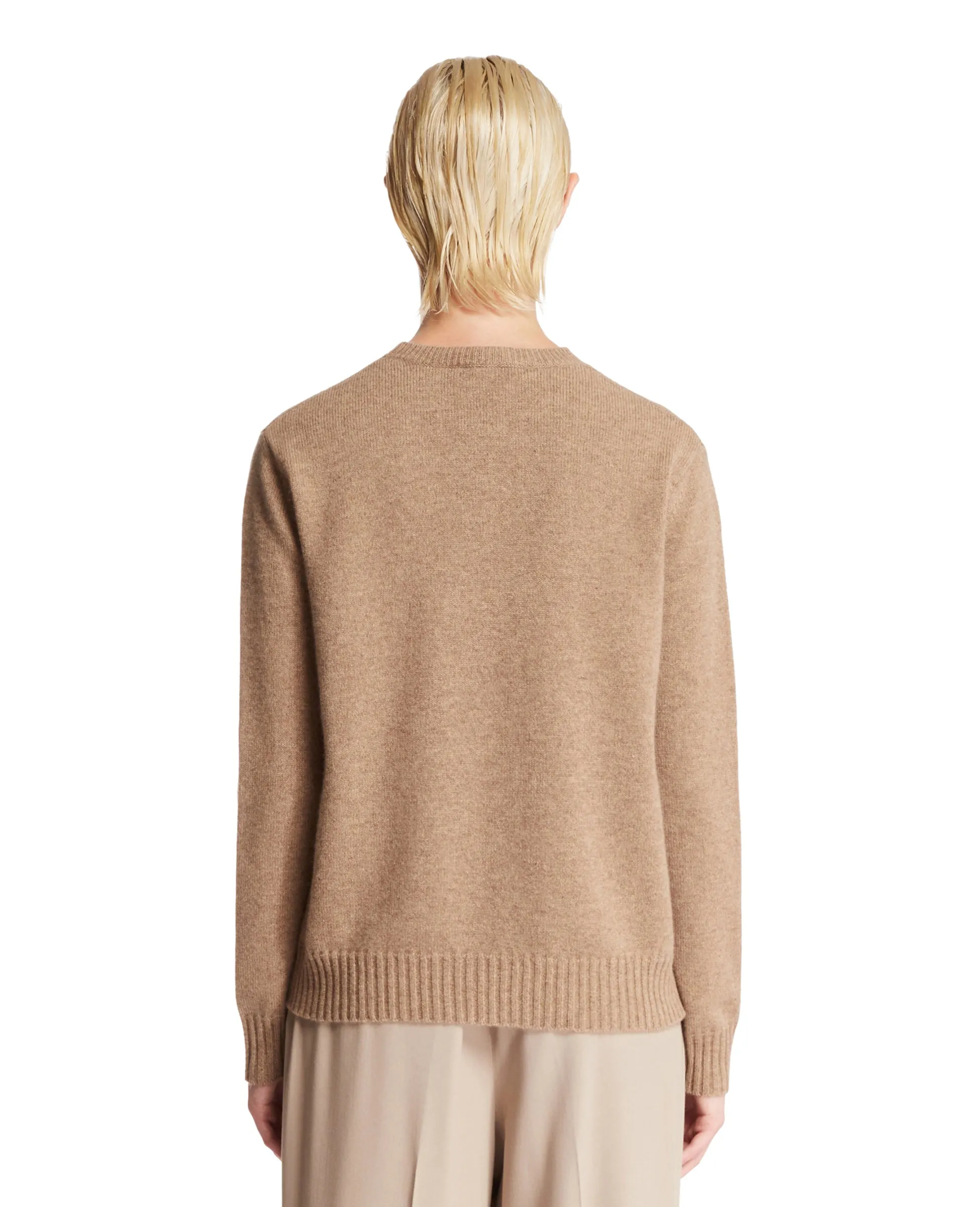 Beige Cashmere Sweater