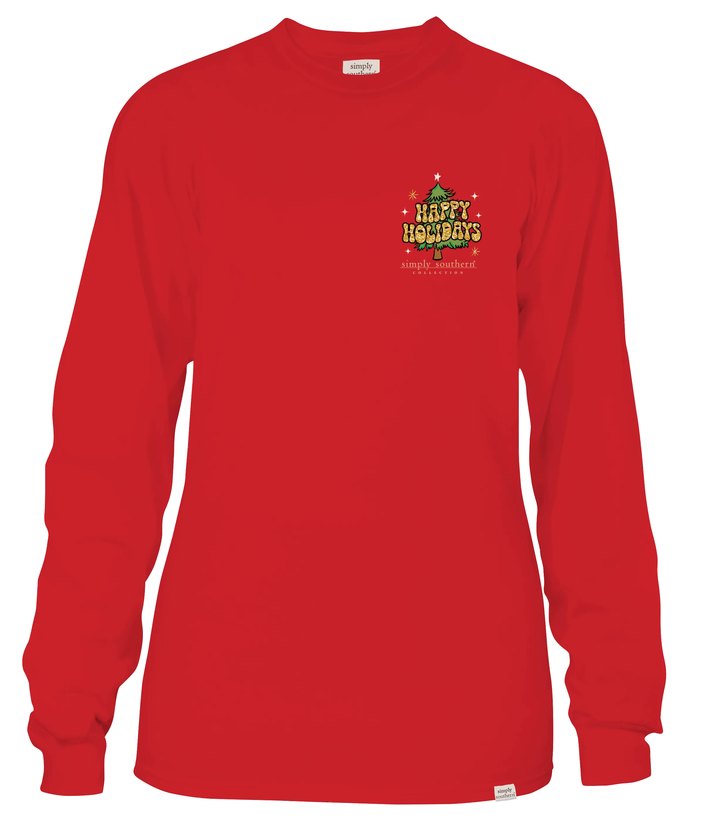 'Believe' Santa Long Sleeve Tee by Simply Southern