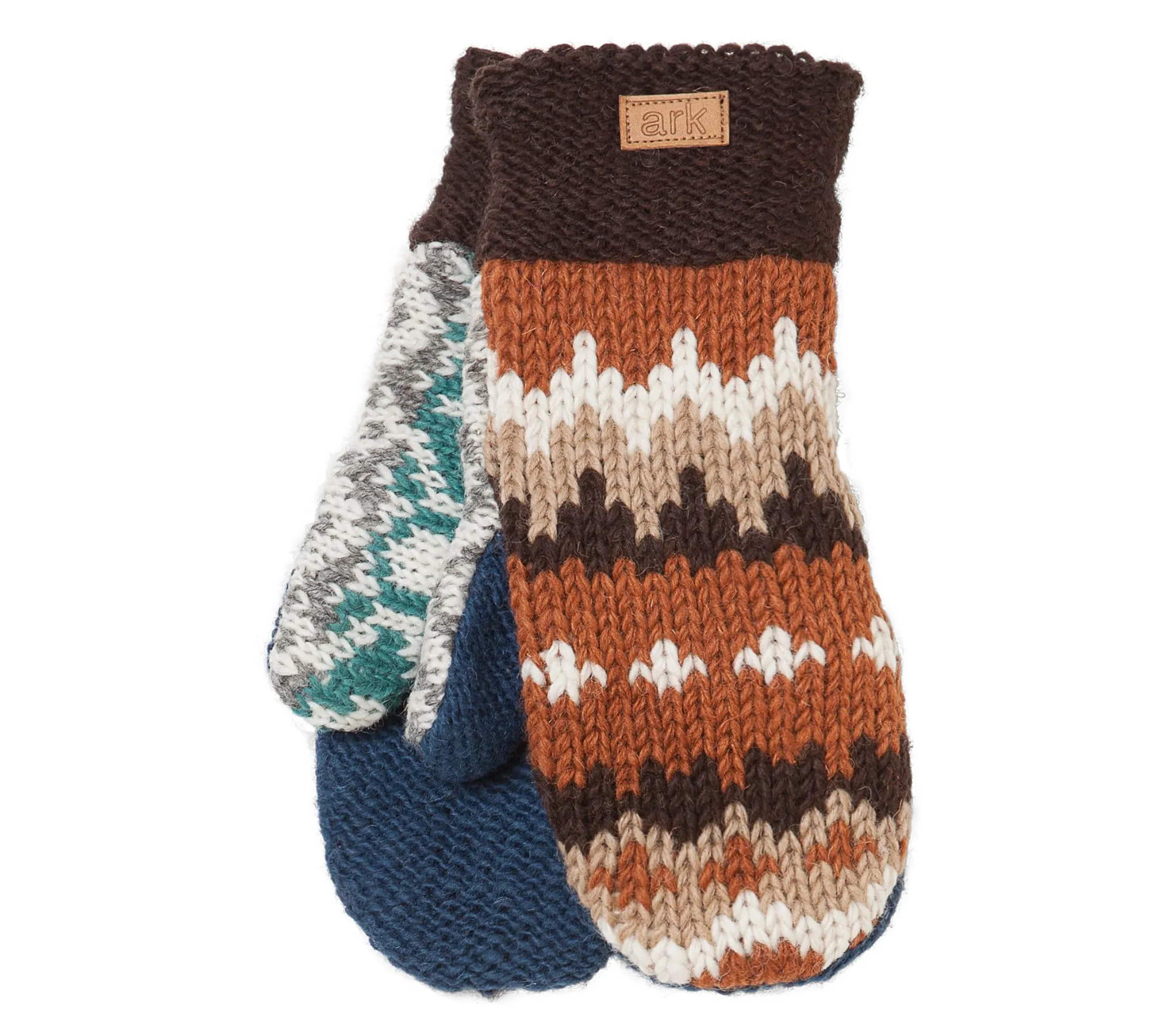 Stylish Bernie Wool Mittens with Cozy Fleece Lining