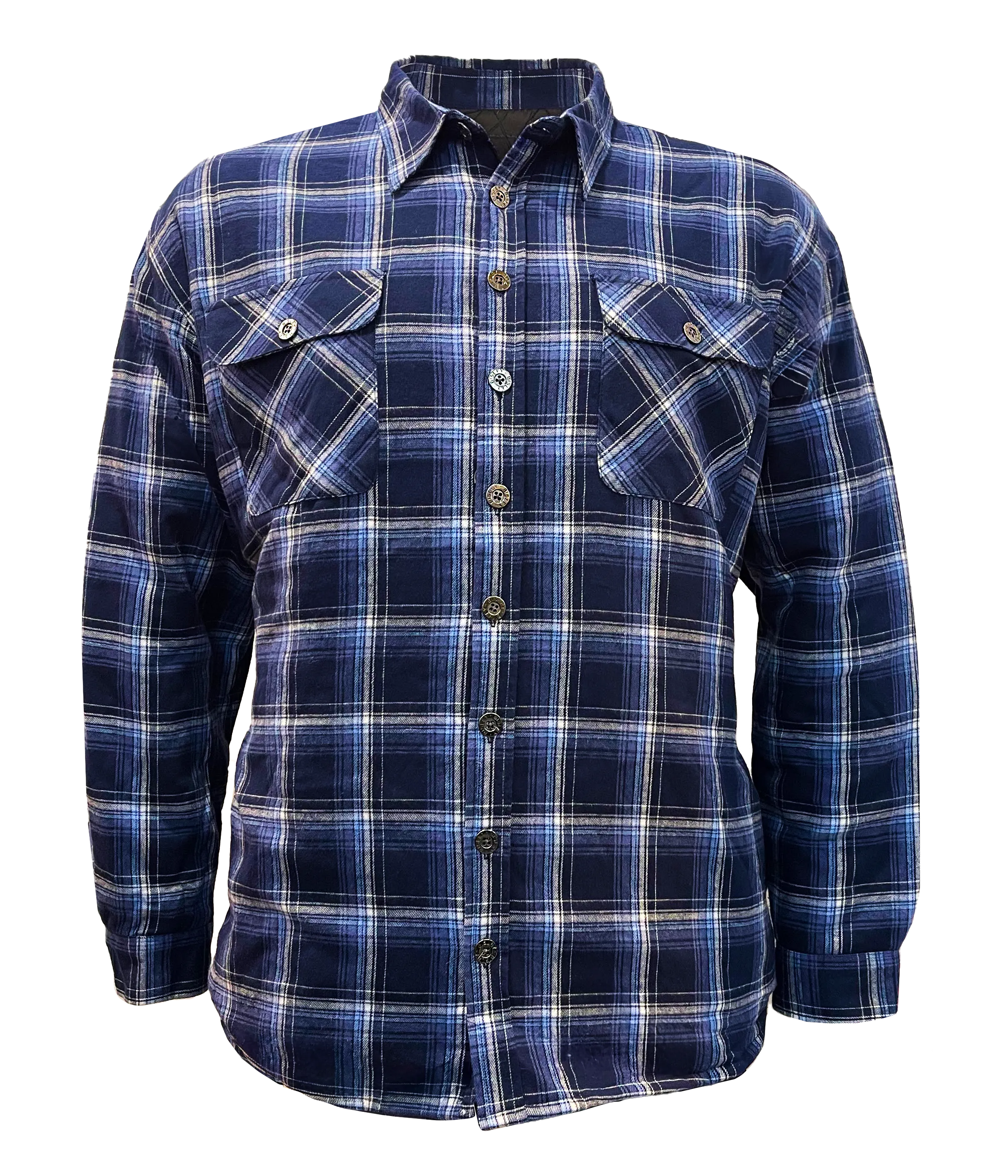 Bisley Quilted Flannelette Shirt