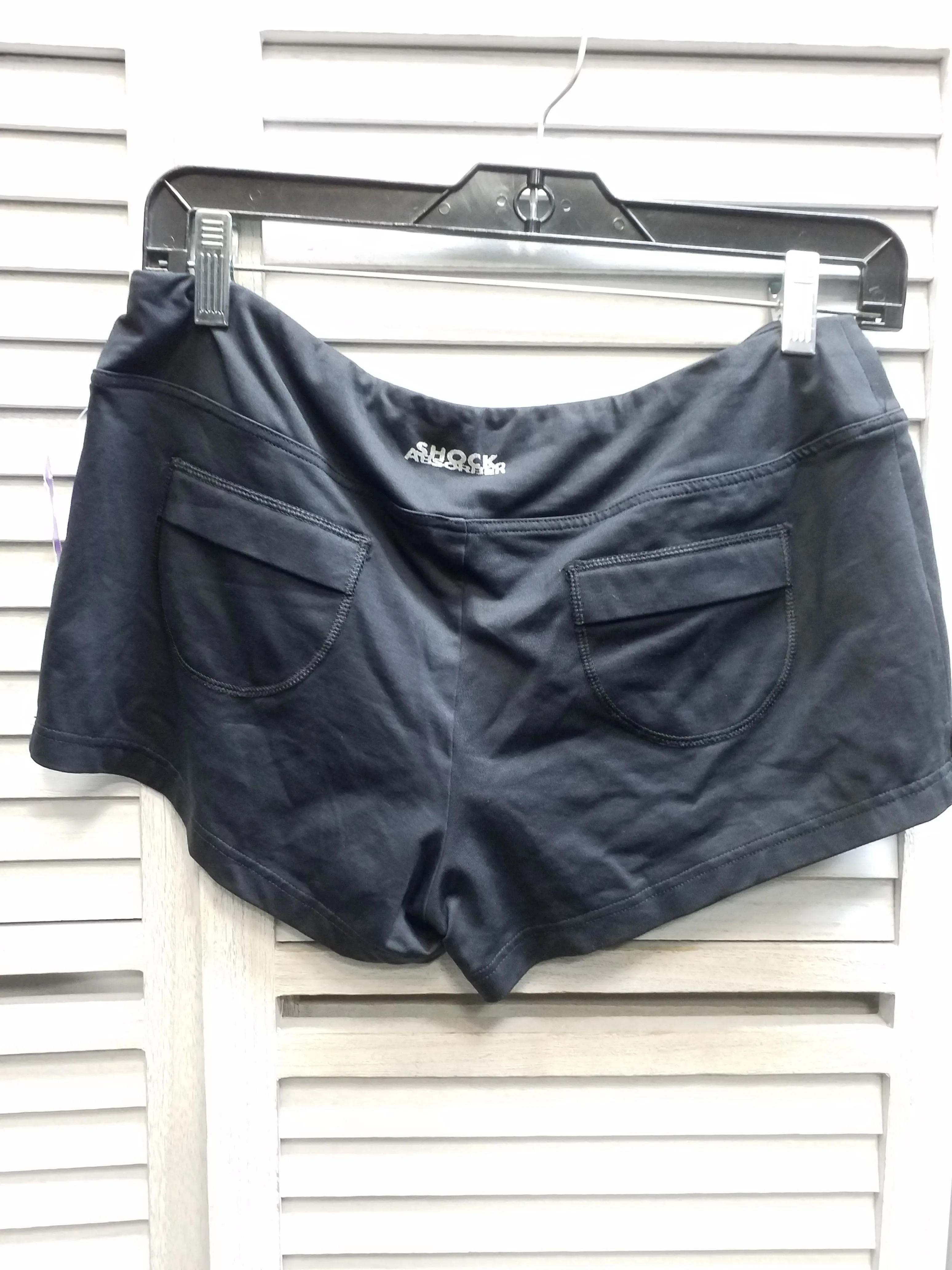 Black Athletic Shorts Clothes Mentor, Size M