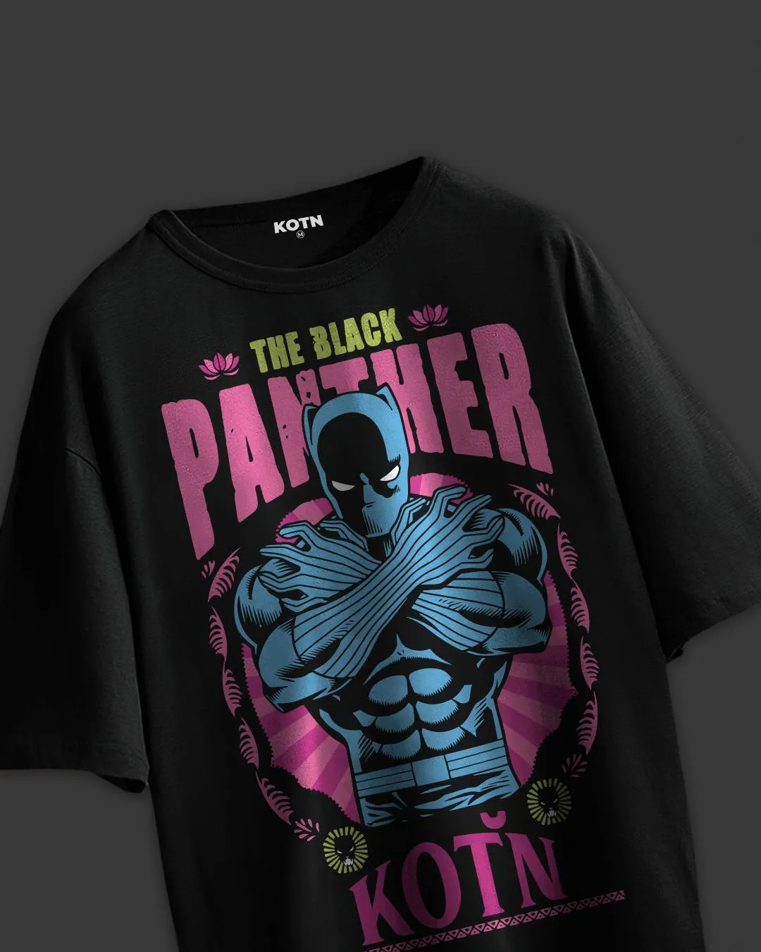 BLACK PANTHER OVERSIZED T-SHIRT