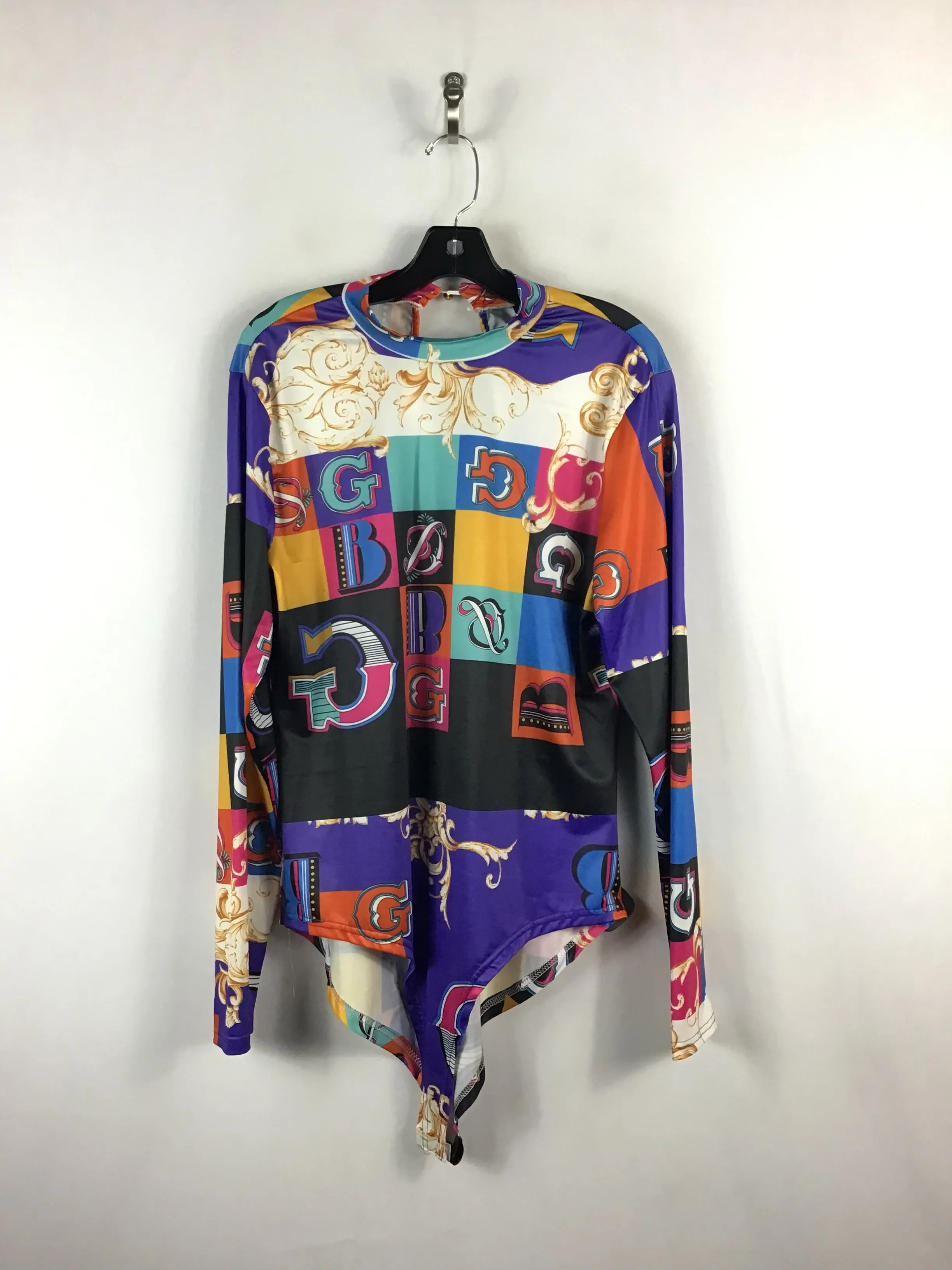 Bodysuit By Clothes Mentor In Multi-colored, Size: Xl