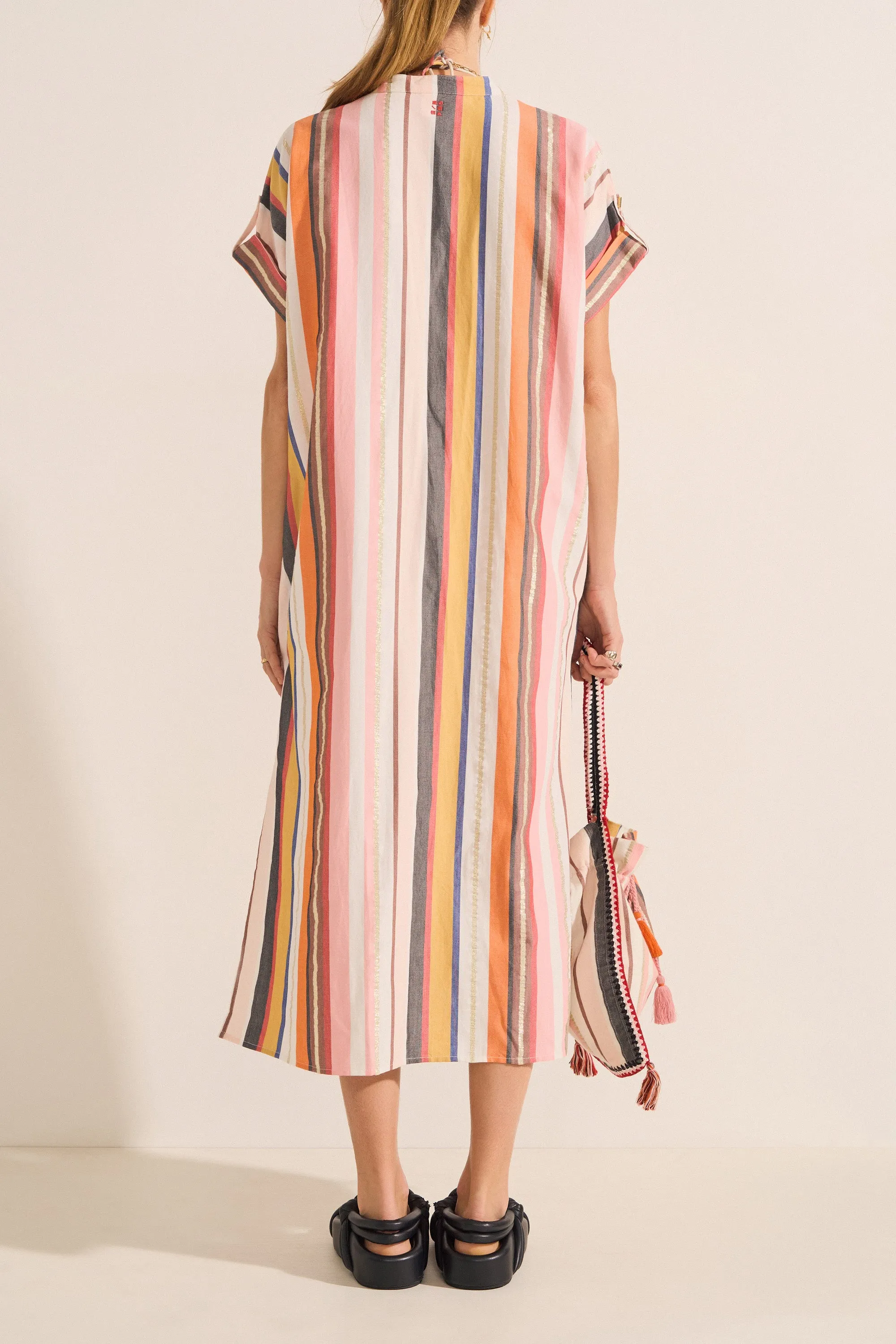 Boreas Amorgos Stripe Caftan