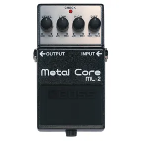 Boss ML-2 Metal Core Distortion Pedal