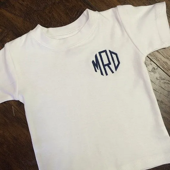 Boys Monogrammed T-shirt