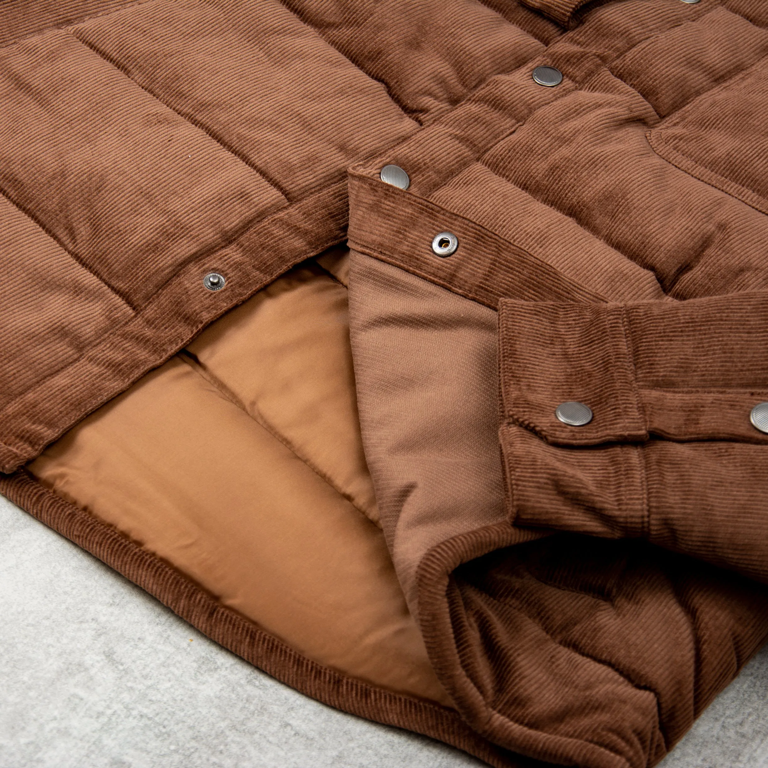 Brixton Cass Jacket - Pinecone Brown Cord