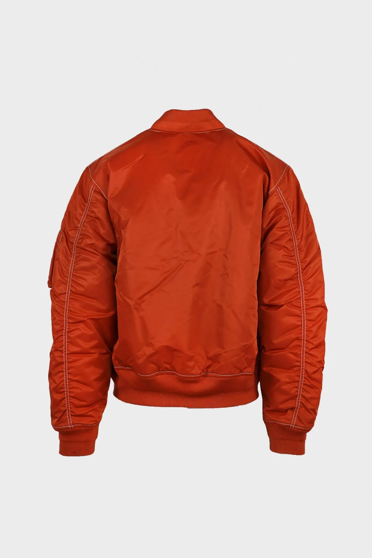 Built Bomber Jacket - Brick