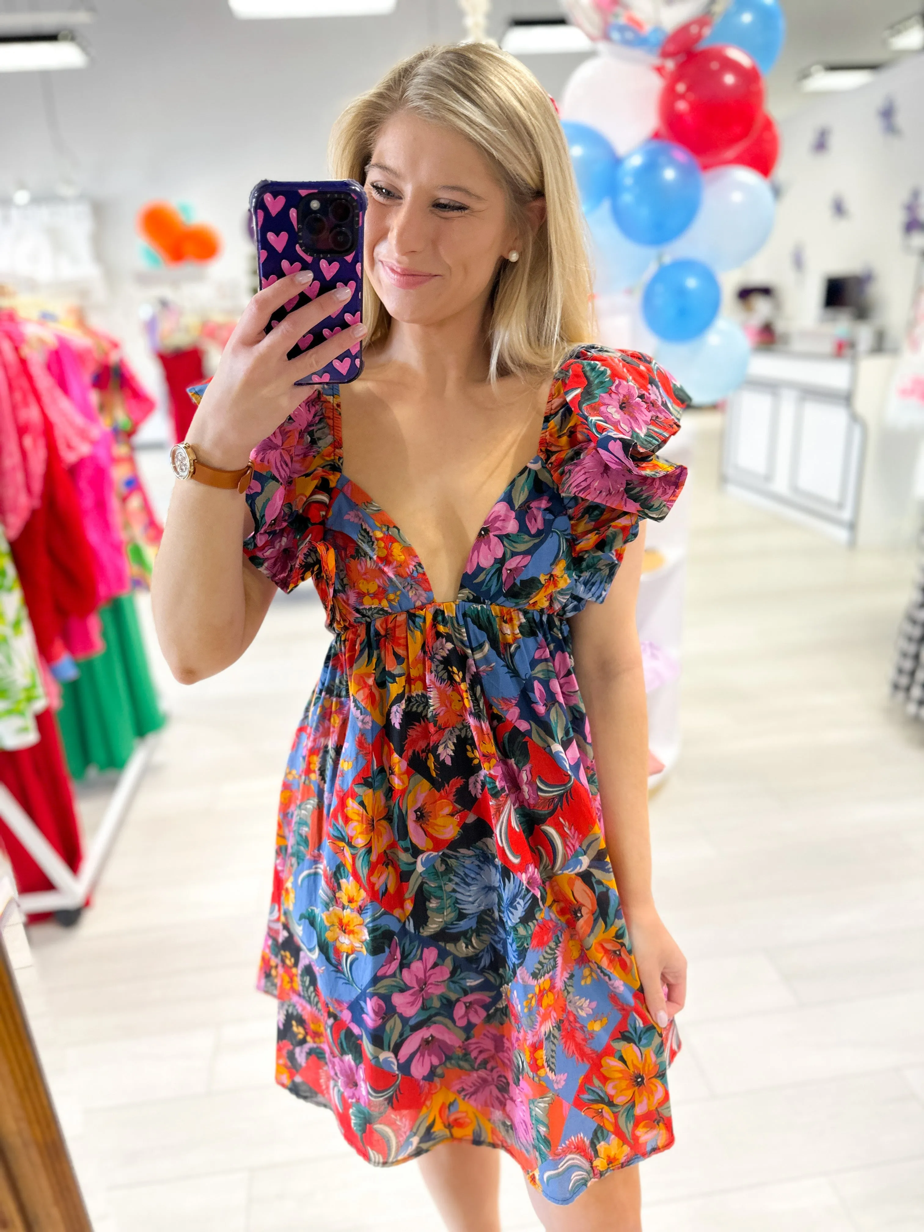 Bursting With Botanicals Dress