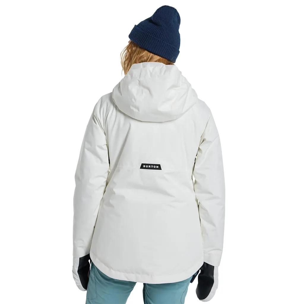 Burton 2024 Gore Powline Insulated Womens Jacket - Stout White