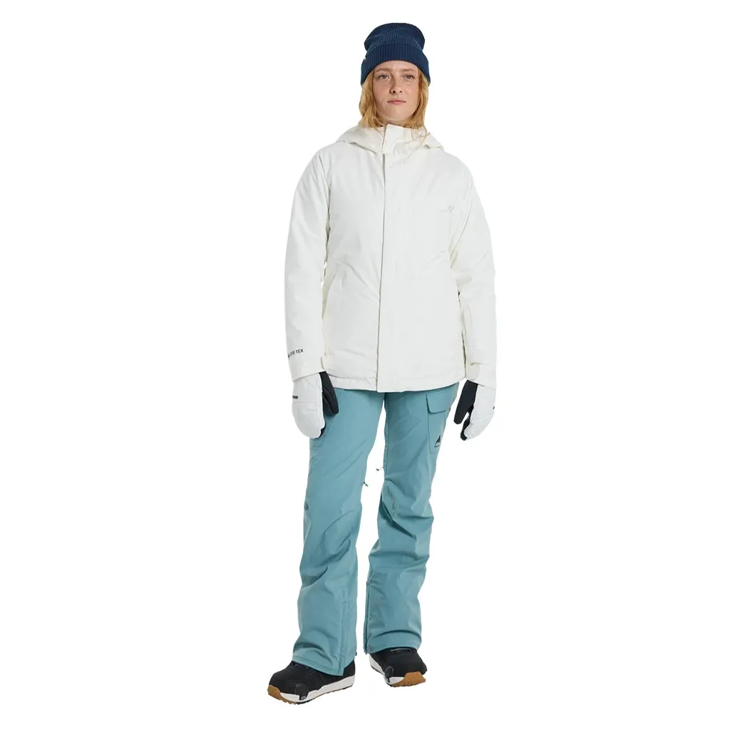 Burton 2024 Gore Powline Insulated Womens Jacket - Stout White