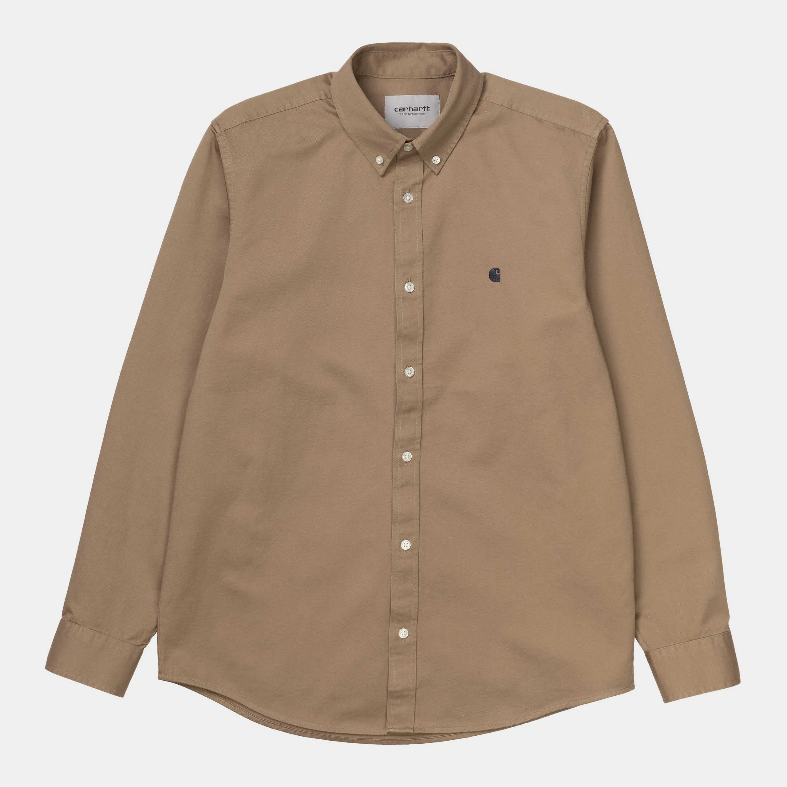 Carhartt L/S Madison Shirt Leather/Dark Navy