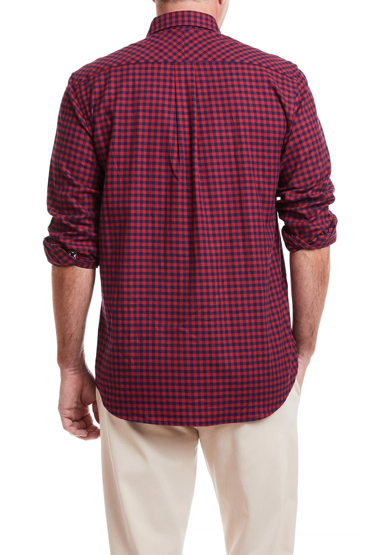 Chase Shirt Red and Navy Buffalo Check