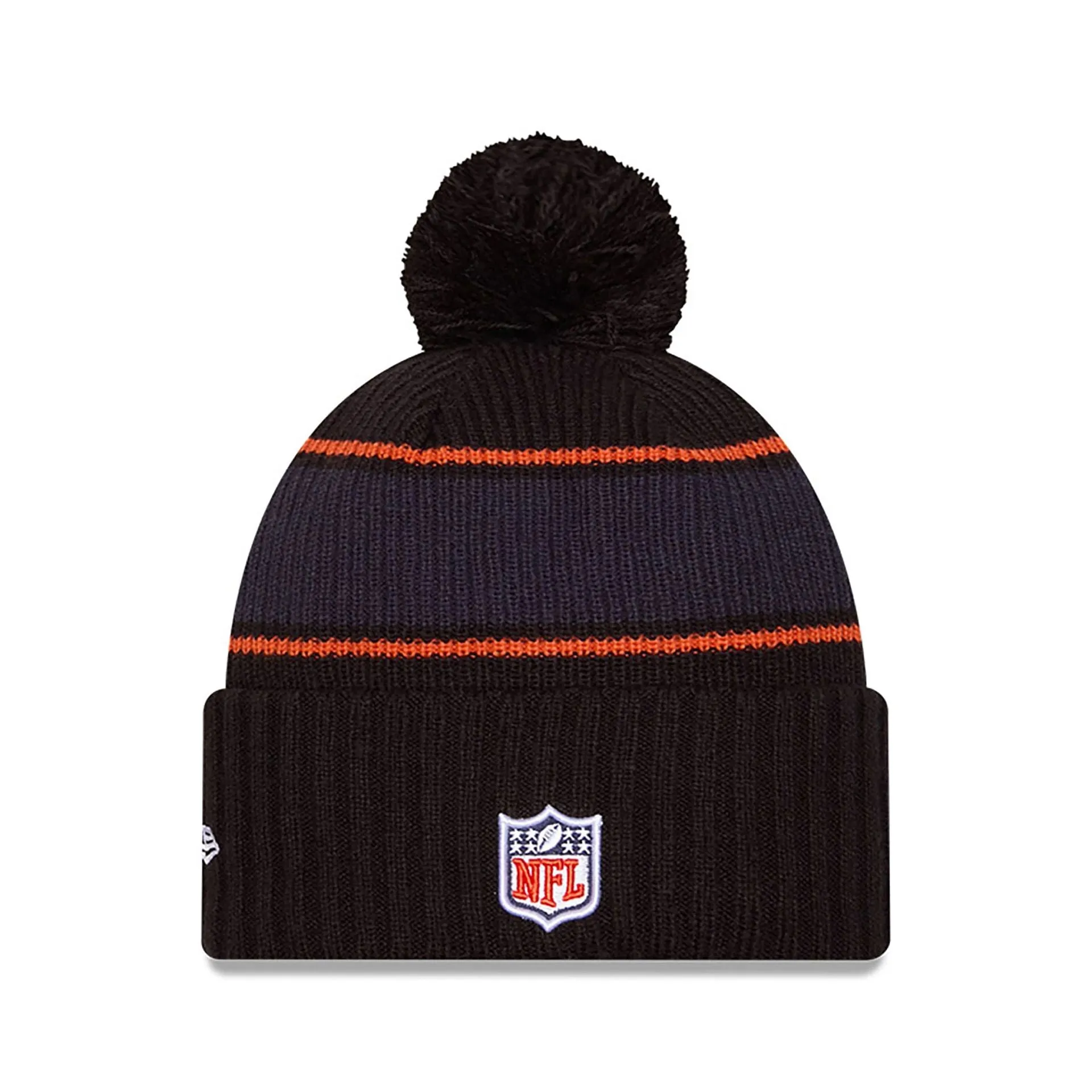 Chicago Bears NFL Sideline 2024 Black Sport Knit Beanie Hat