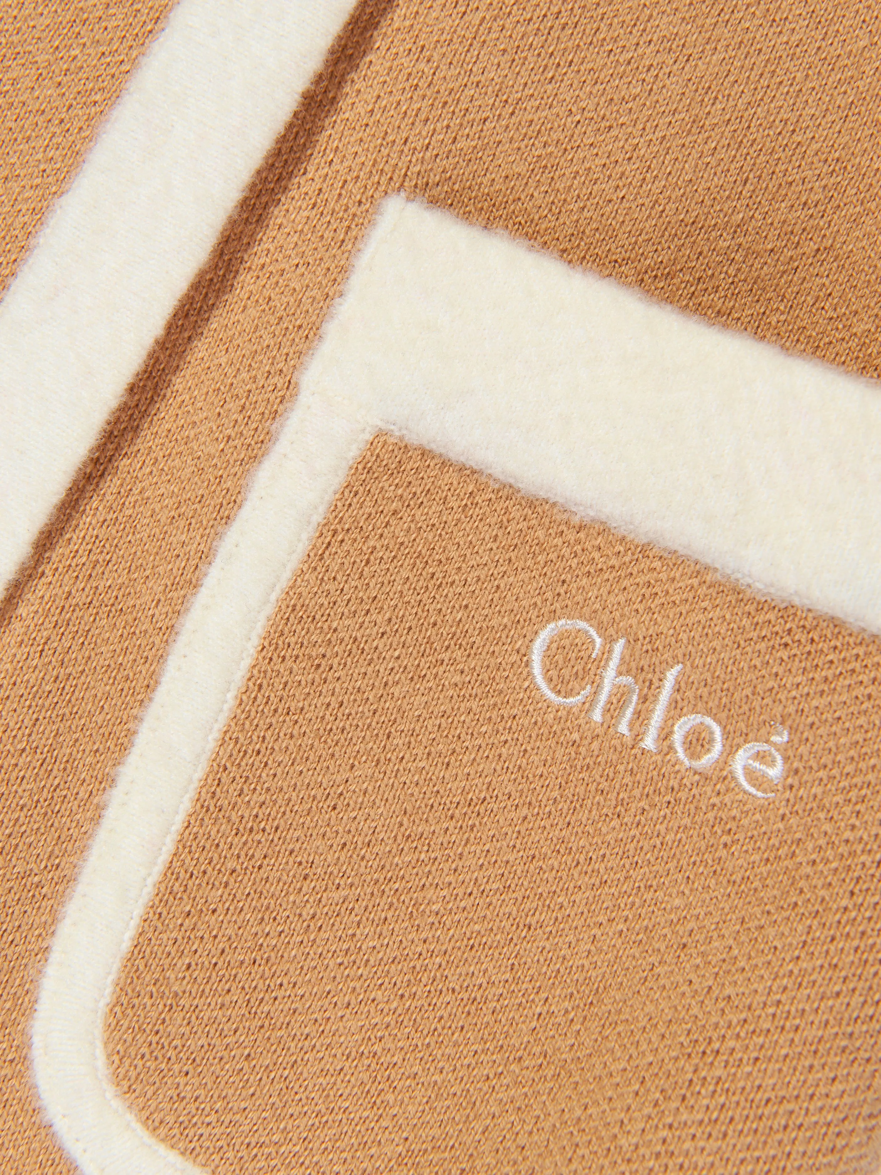 Chloé Girls Knitted Coat