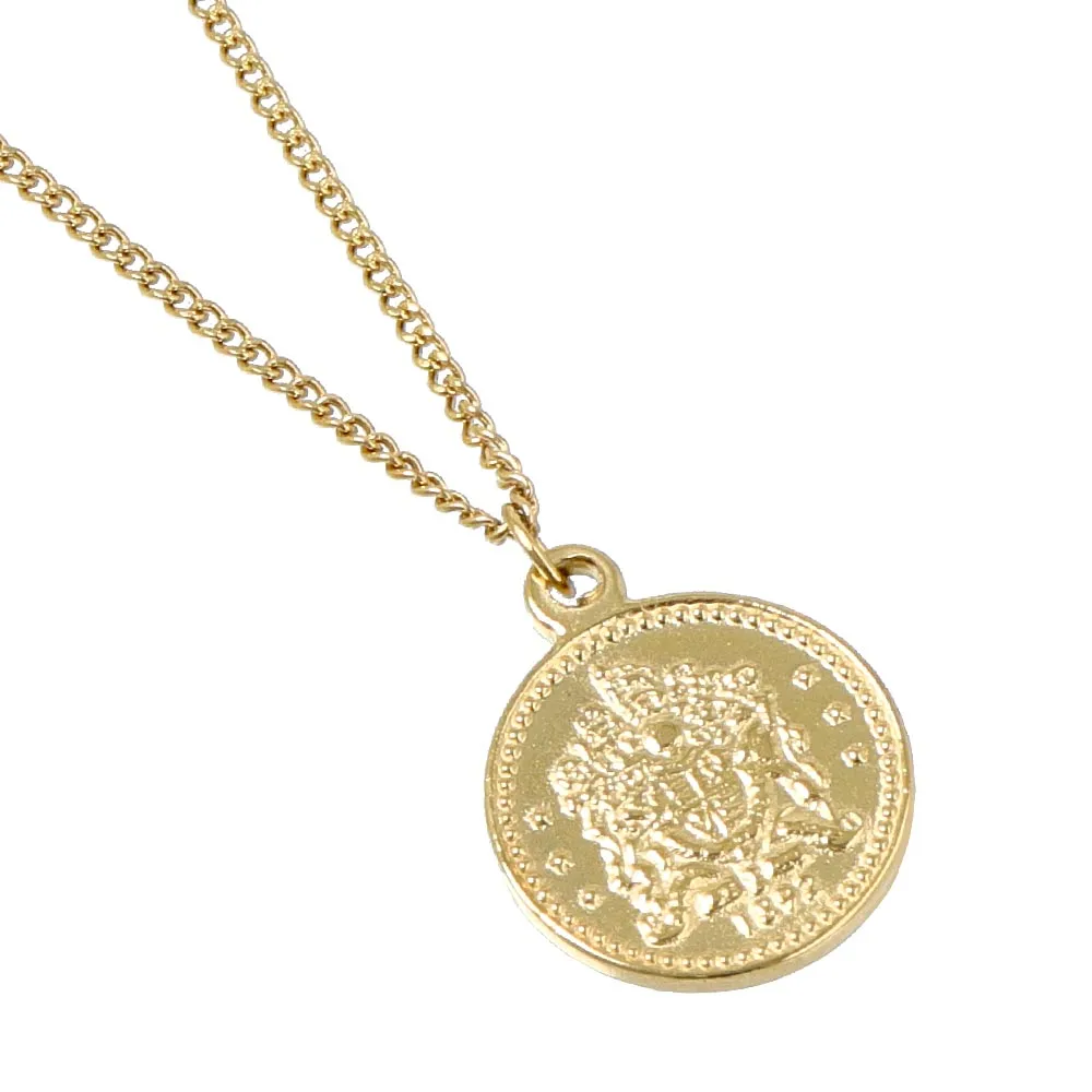 Coin Short Necklace