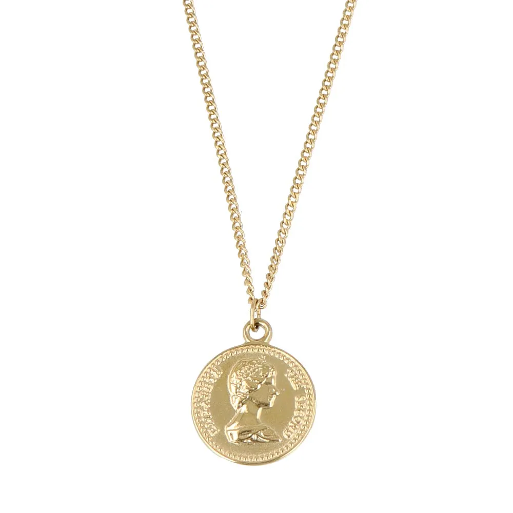 Coin Short Necklace