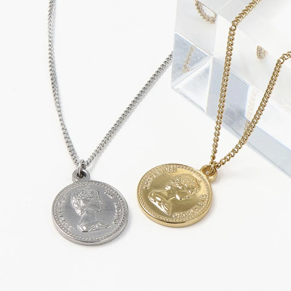 Coin Short Necklace